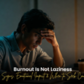 Burnout Is Not Laziness: Early Signs, Emotional Impact & When to Seek Counseling